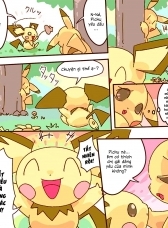 Pikachu Kiss Pichu