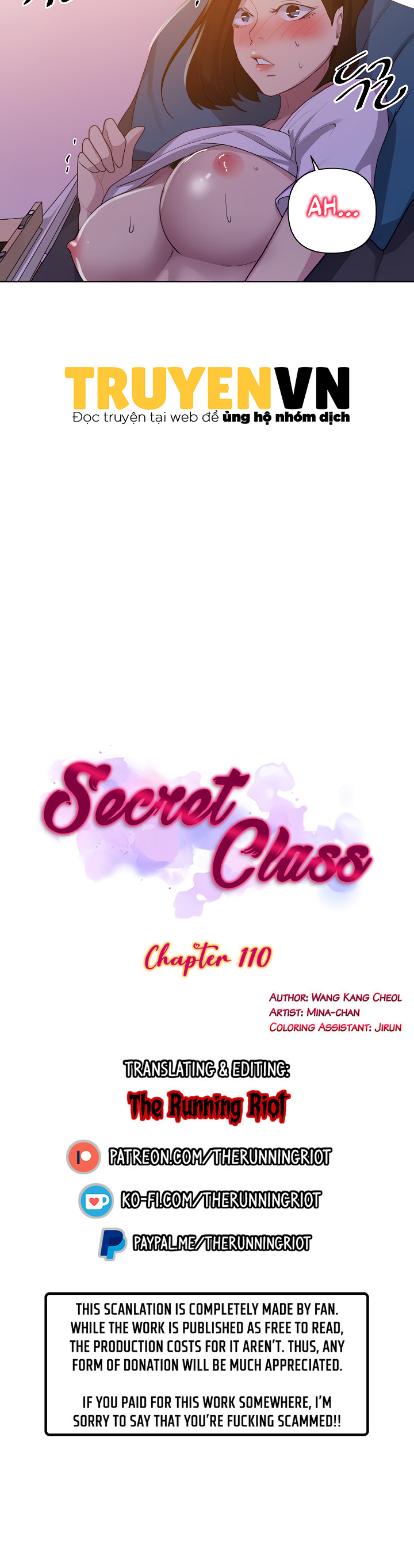 Secret Class - Lớp Học Bí Mật Chapter 110 - Trang 5