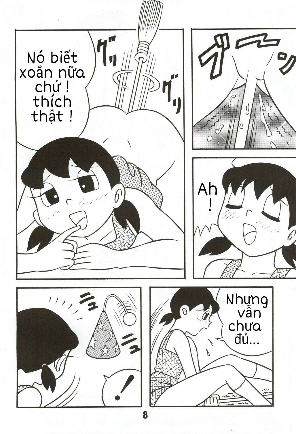 Tuyển Tập Doraemon Doujinshi 18+  Chapter 4- Xuka cô phù thủy nhỏ - Trang 6