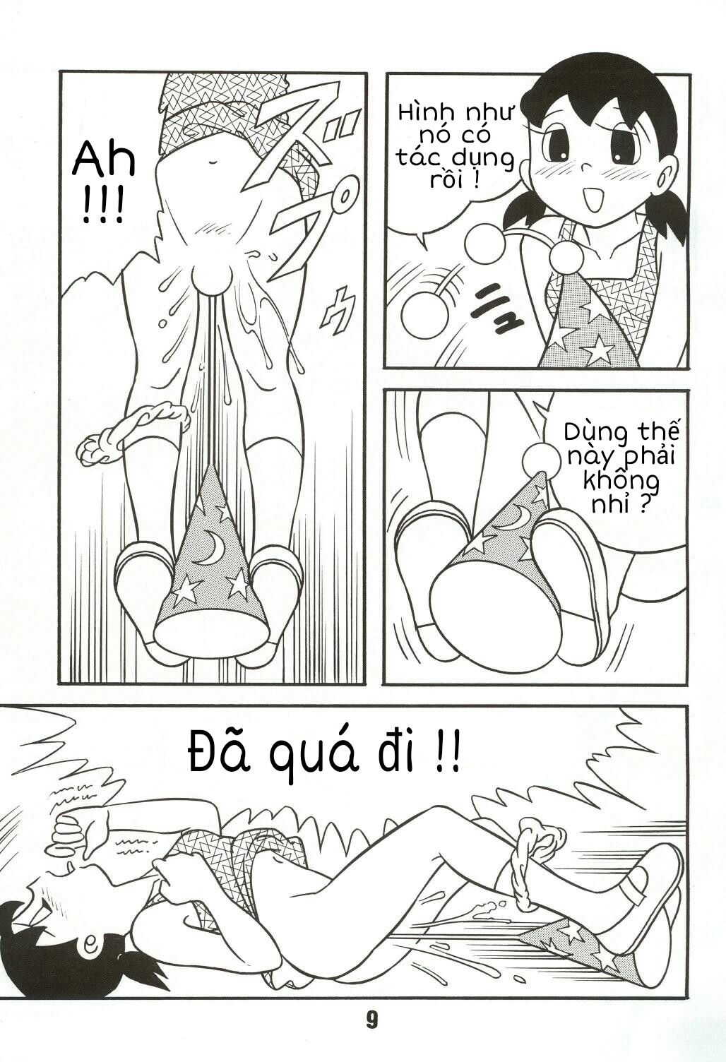 Tuyển Tập Doraemon Doujinshi 18+  Chapter 4- Xuka cô phù thủy nhỏ - Trang 7