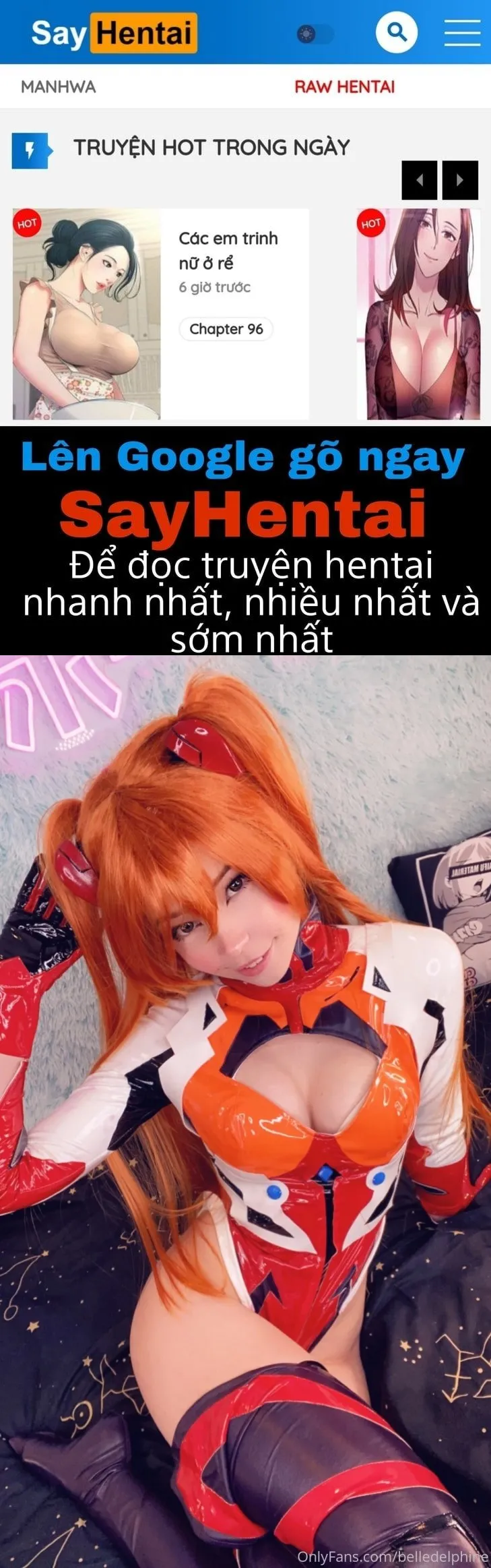 Hình Cosplay Chapter 392 - Belle Delphine - Trang 1